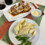 Conchiglias em dois pratos